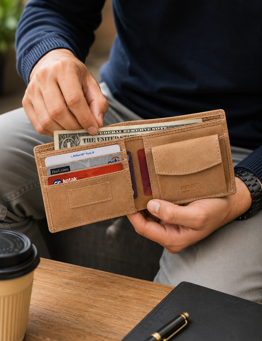 Vintage Leather Wallet